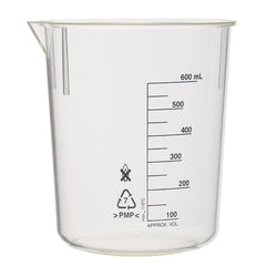 Becher formato basso in PMP