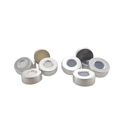 Capsula alluminio, crimpabile, diam.20mm, con setto