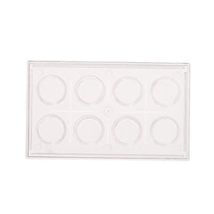 Piastre in Polistirene a 8 Cavità: