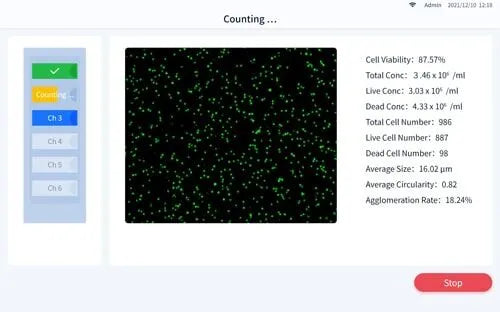 Contatore Cellulare Automatico C200FL | Analisi Fluorescenza e Brightfield Contatore Cellulare Automatico C200FL | Analisi Fluorescenza e Brightfield
