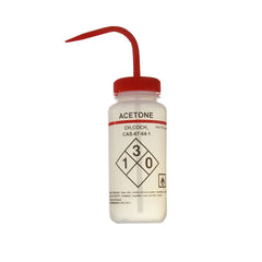 Spruzzetta di Sicurezza con Sistema Antigoccia in LDPE per Laboratorio