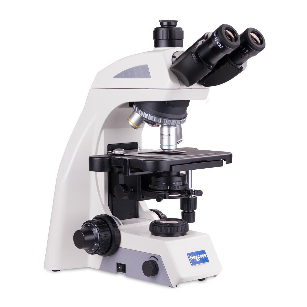 Microscopio dritto Nexcope NE610 binoculare o trinoculare per campo chiaro contrasto di fase polarizzazione e fluorescenza