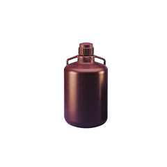 Fusto con Maniglie Ambrato in HDPE per Laboratorio