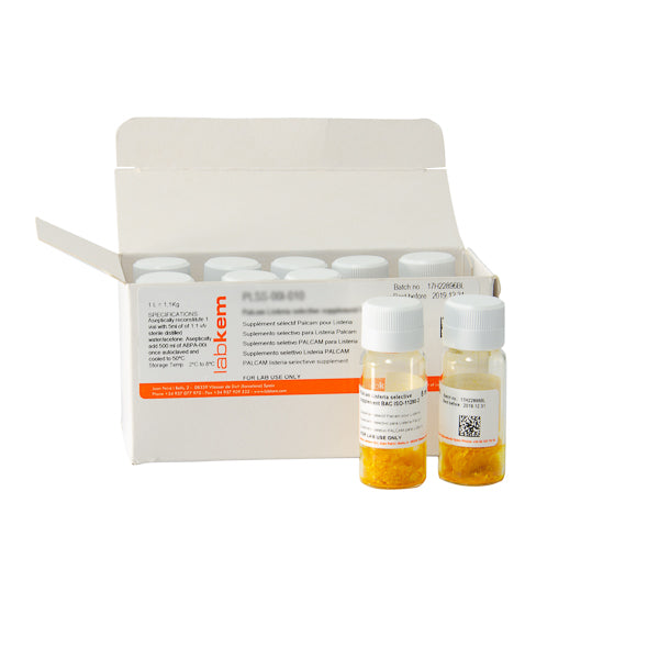 Supplemento Citrato di Ferro Ammonico BAC Labkem | ISO 11290-1 FACS-00P-010