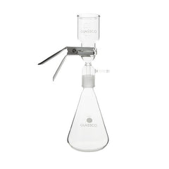Sistema filtrante per membrane Ø47 mm con beuta