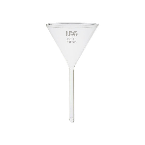 Imbuto a Gambo Corto in Vetro Borosilicato LBG 3.3