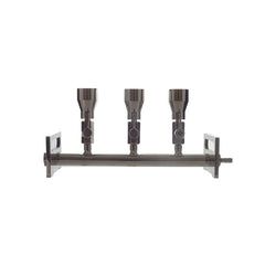 Rampa filtrazione inox Labbox 3 posti