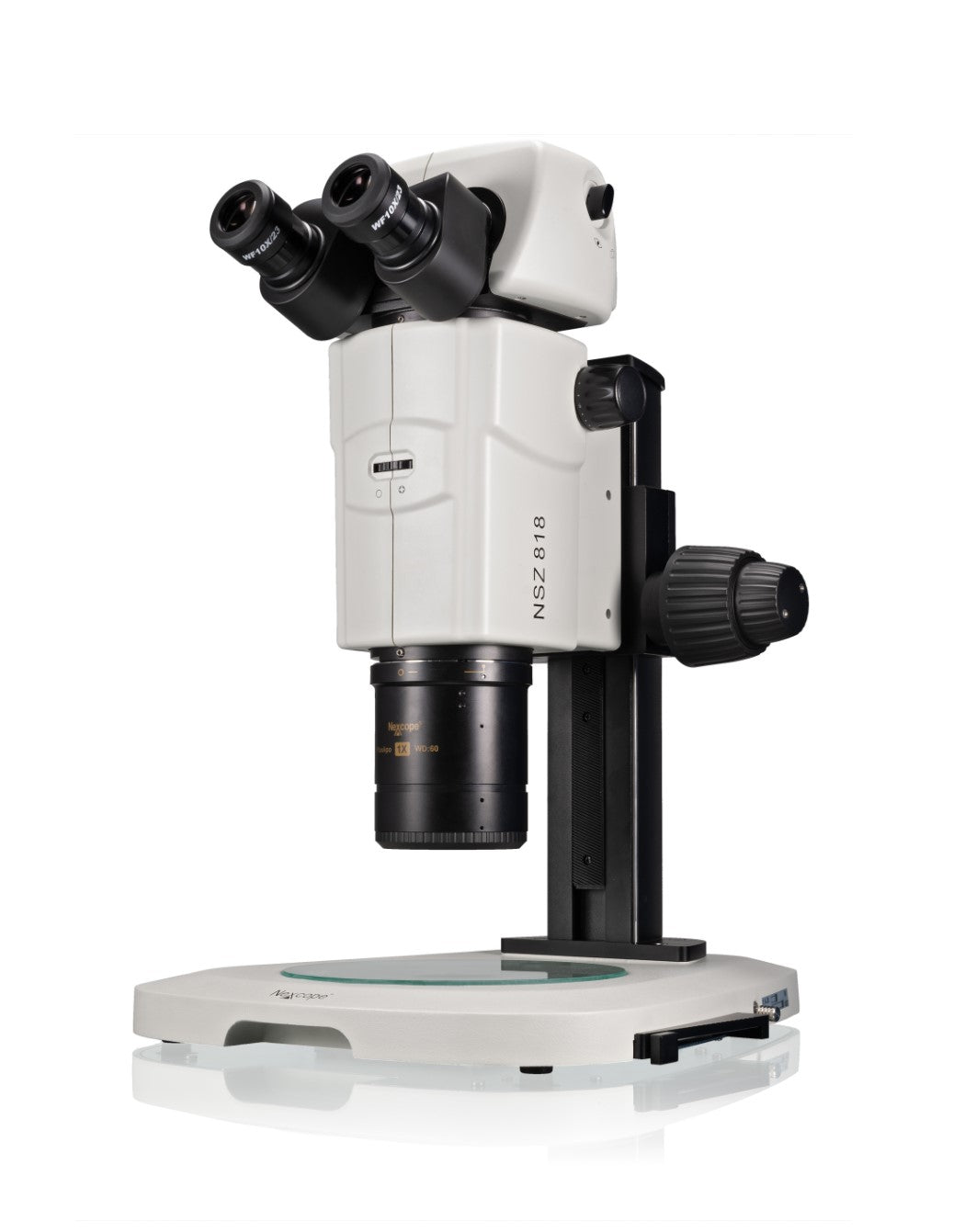 Stereomicroscopio Zoom Nexcope NSZ818 con Ottica Galileiana – Zoom 18:1 e Obiettivo Planapocromatico 1x