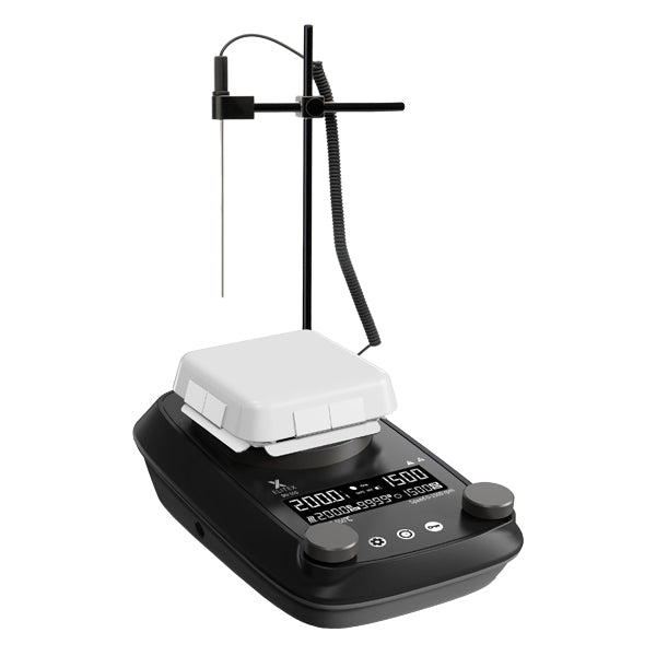 AGITATORE MAGNETICO DIGITALE CON RISCALDAMENTO FINO A 550 °C, STIR 51G, 10 L