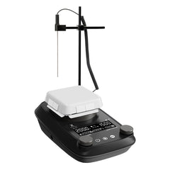 AGITATORE MAGNETICO DIGITALE CON RISCALDAMENTO FINO A 550 °C, STIR 51G, 10 L