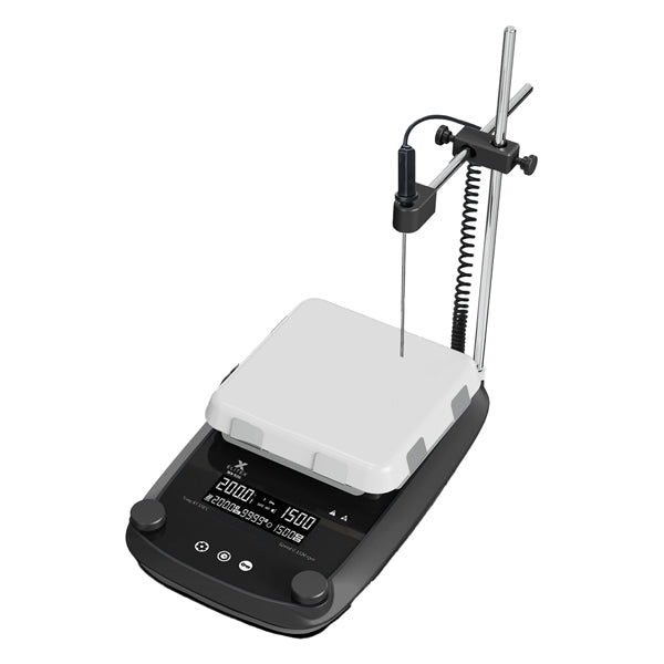 Agitatore Magnetico Digitale con Riscaldamento STIR 52G – 20 L, fino a 550 °C